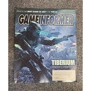 Game Informer Magazine - Issue 177 January 2008 - Tiberium Very Good Condition